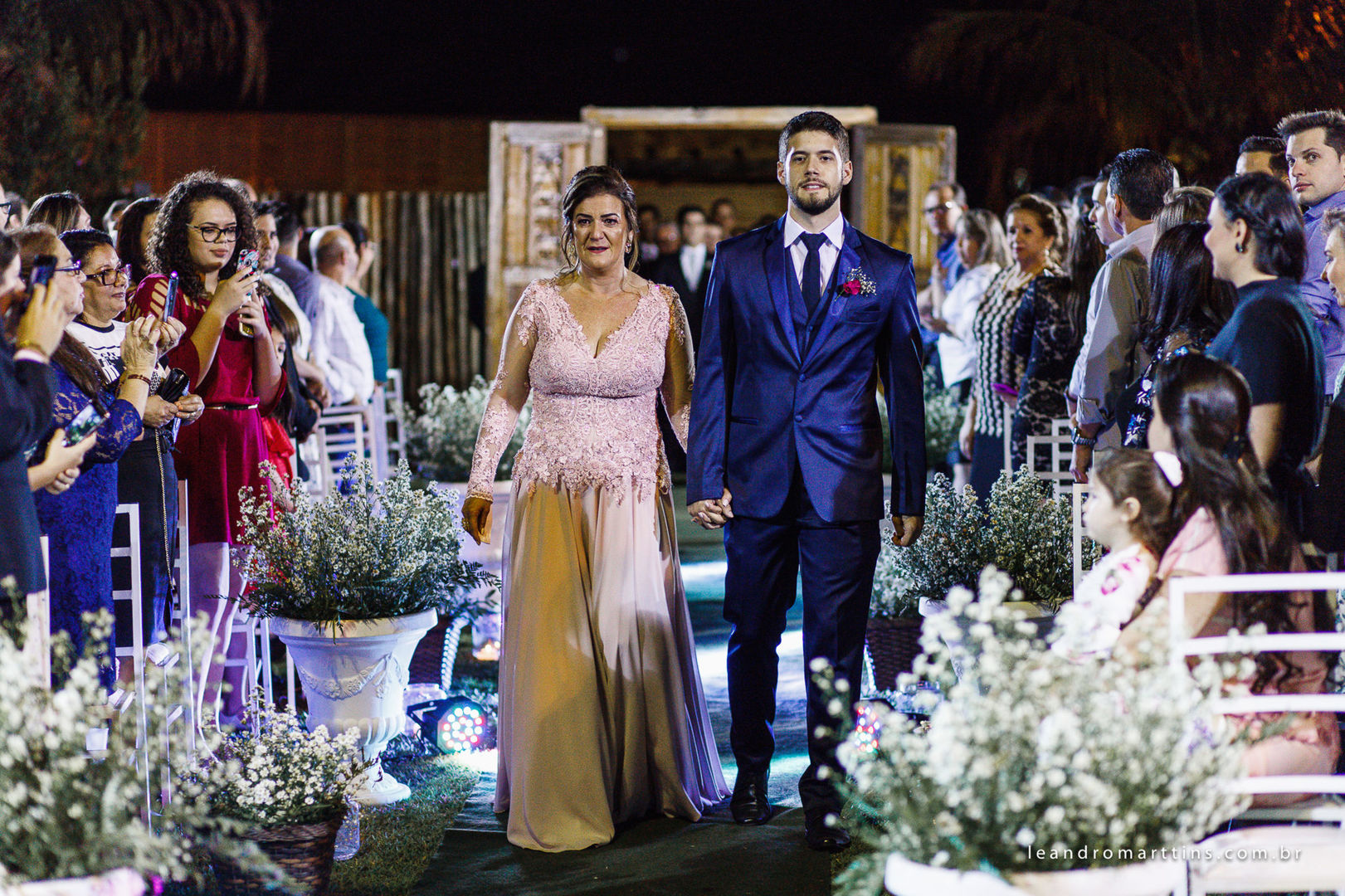 Casamento no Bella Faria Eventos, Cedral, Daiany e Raphael