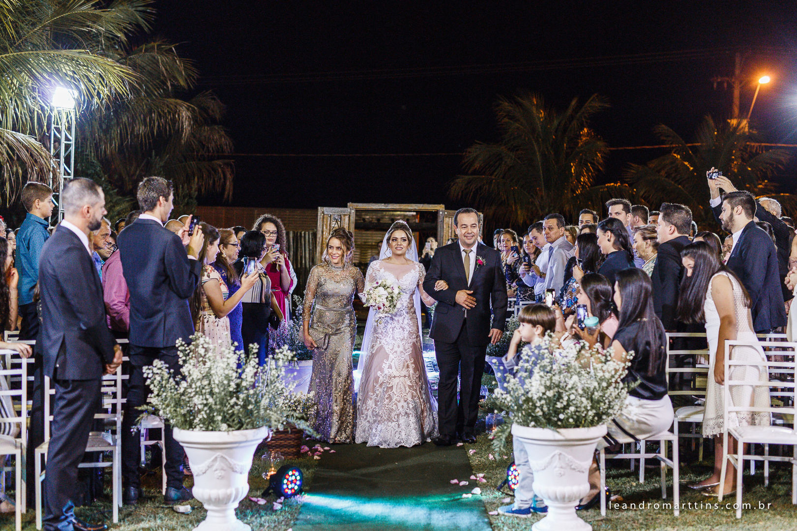 Casamento no Bella Faria Eventos, Cedral, Daiany e Raphael