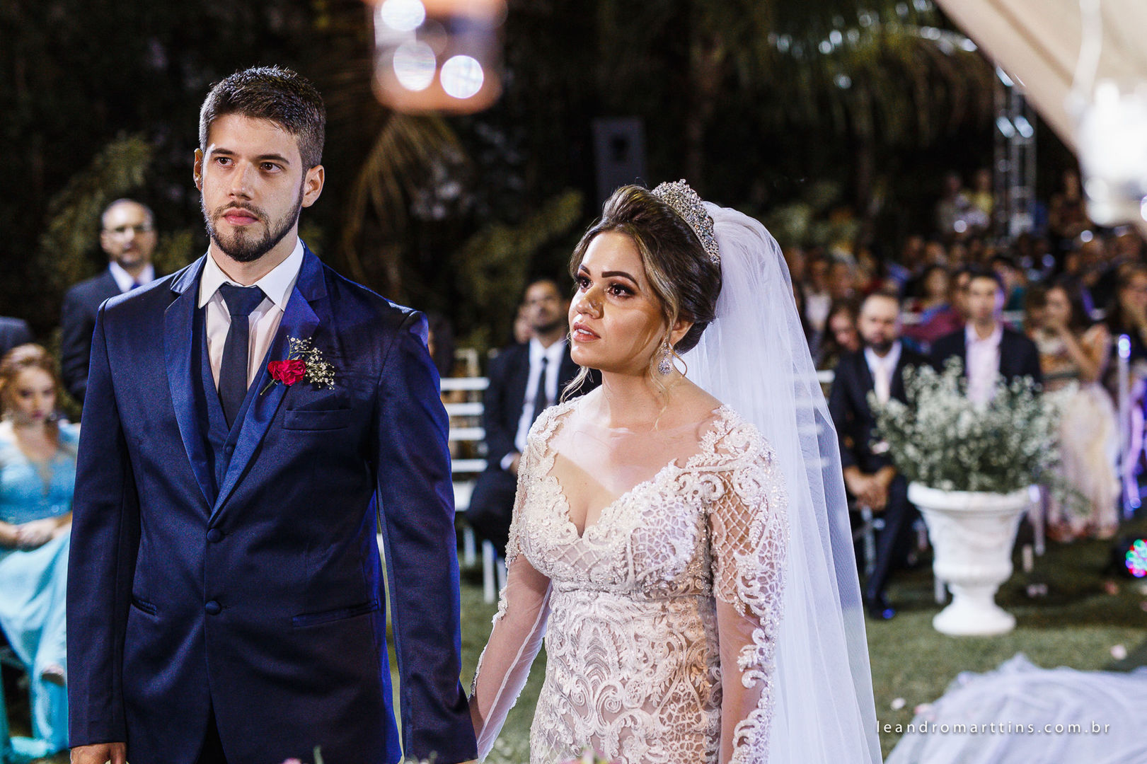 Casamento no Bella Faria Eventos, Cedral, Daiany e Raphael