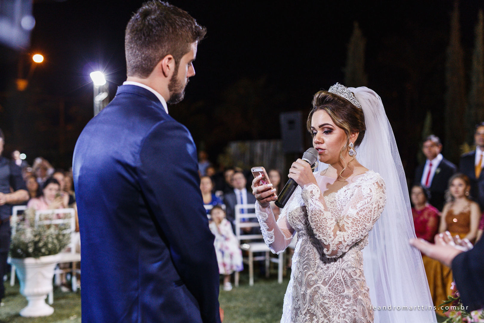 Casamento no Bella Faria Eventos, Cedral, Daiany e Raphael
