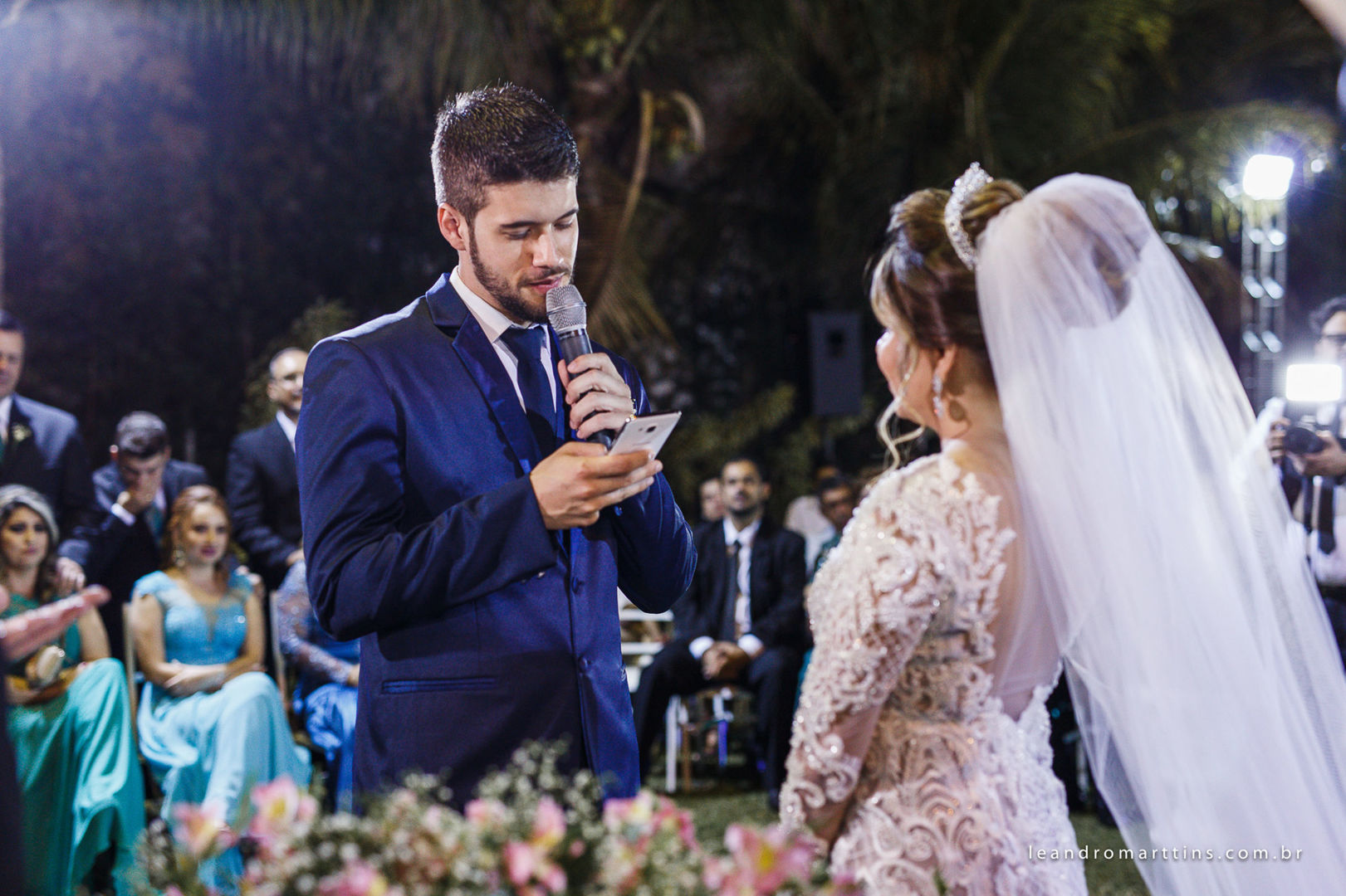 Casamento no Bella Faria Eventos, Cedral, Daiany e Raphael