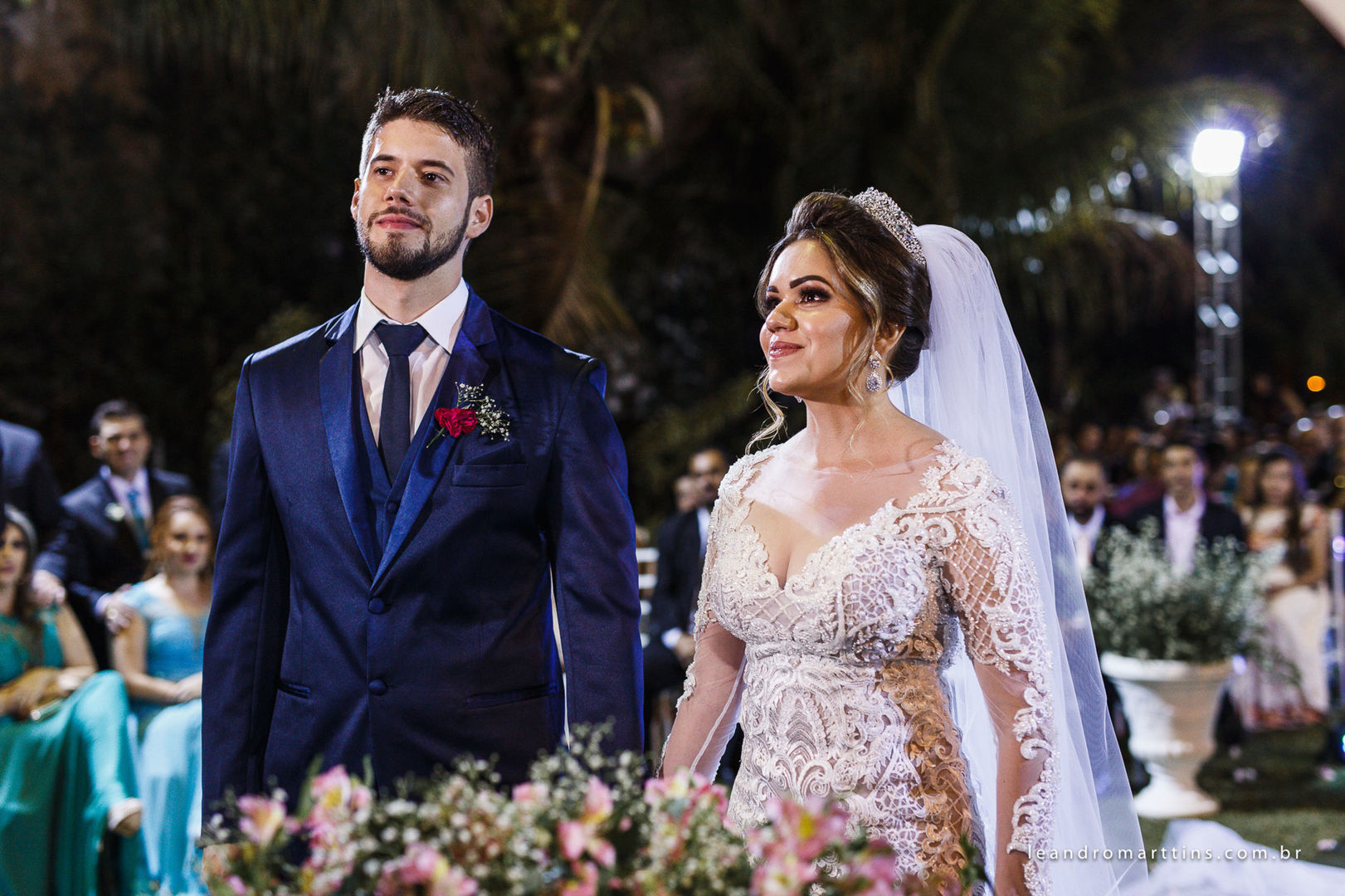 Casamento no Bella Faria Eventos, Cedral, Daiany e Raphael