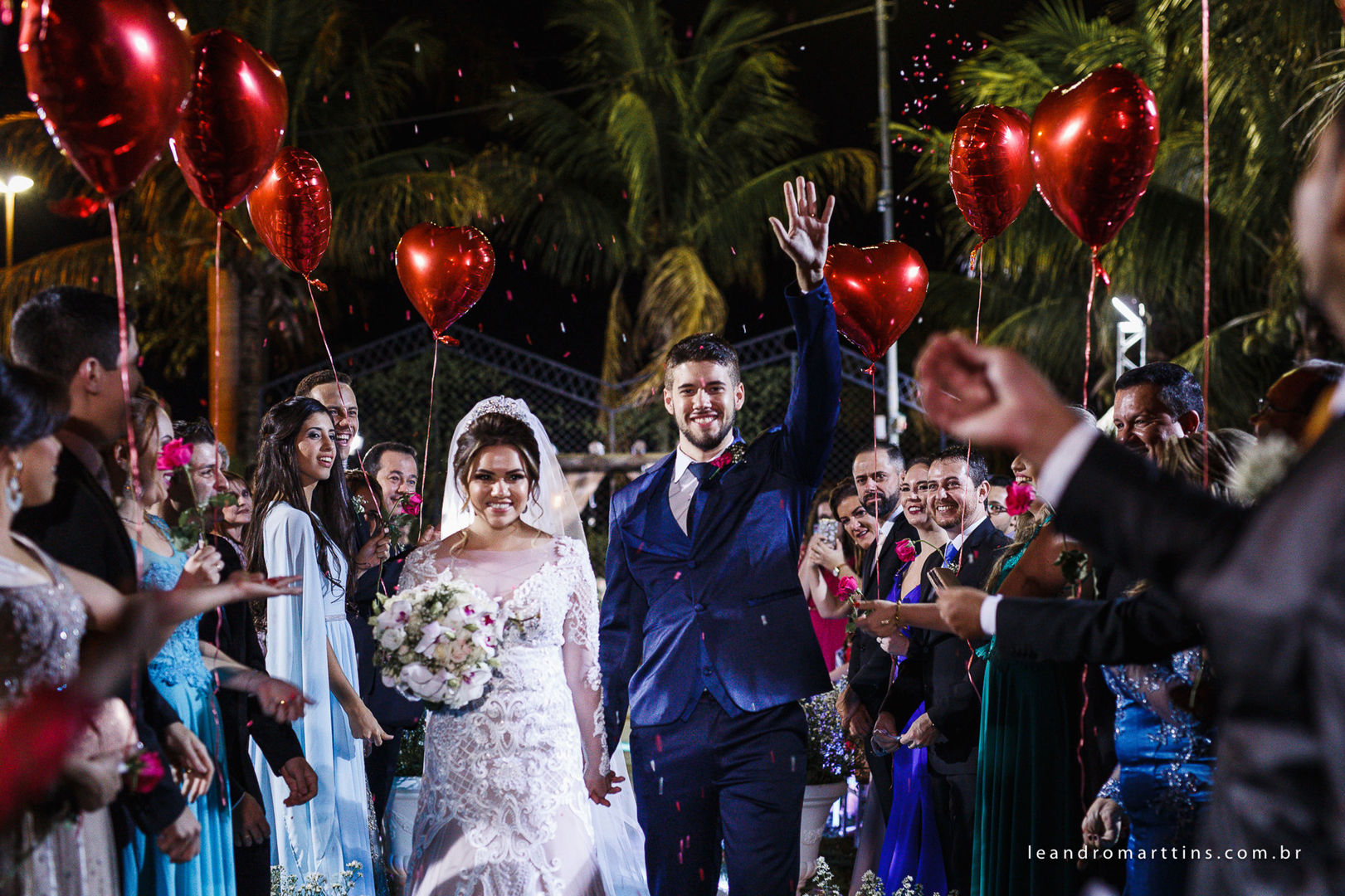 Casamento no Bella Faria Eventos, Cedral, Daiany e Raphael