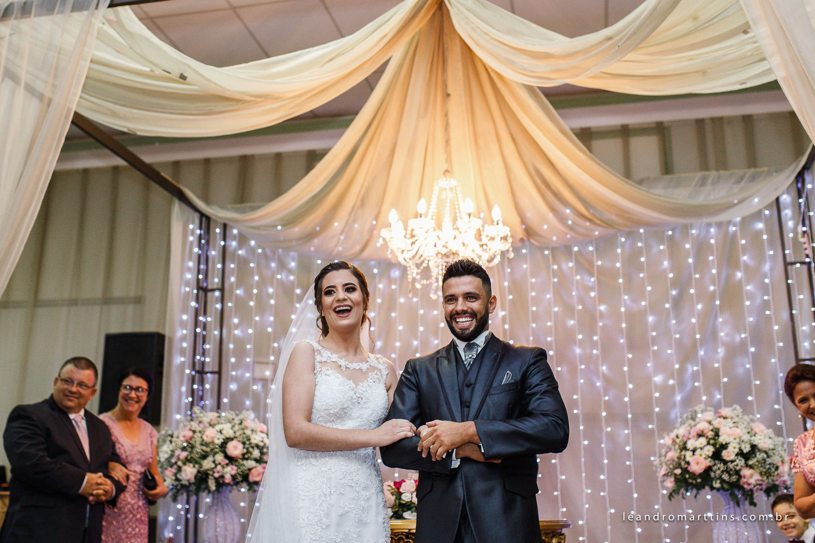 Casamento Larissa e Edson no espaço Realizzare Eventos em Olímpia