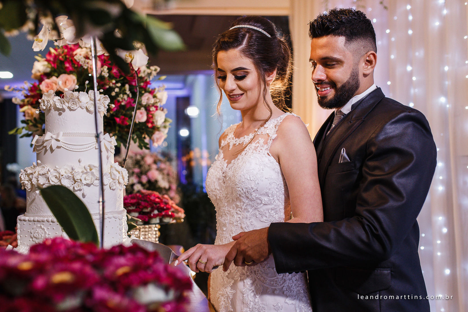 Casamento Larissa e Edson no espaço Realizzare Eventos em Olímpia