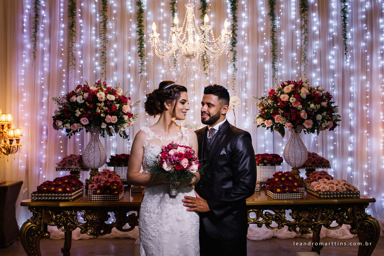 Casamento Larissa e Edson no espaço Realizzare Eventos em Olímpia