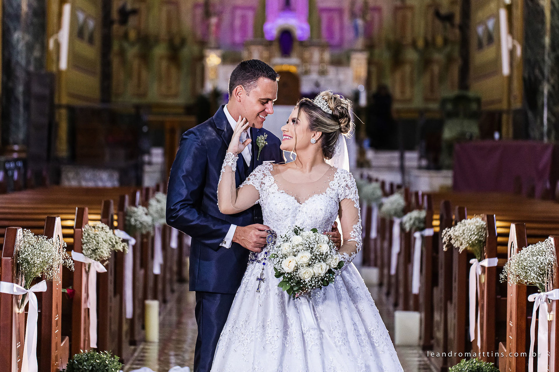 Casamento Júlia e João Paulo no espaço Santa Felicidade Eventos