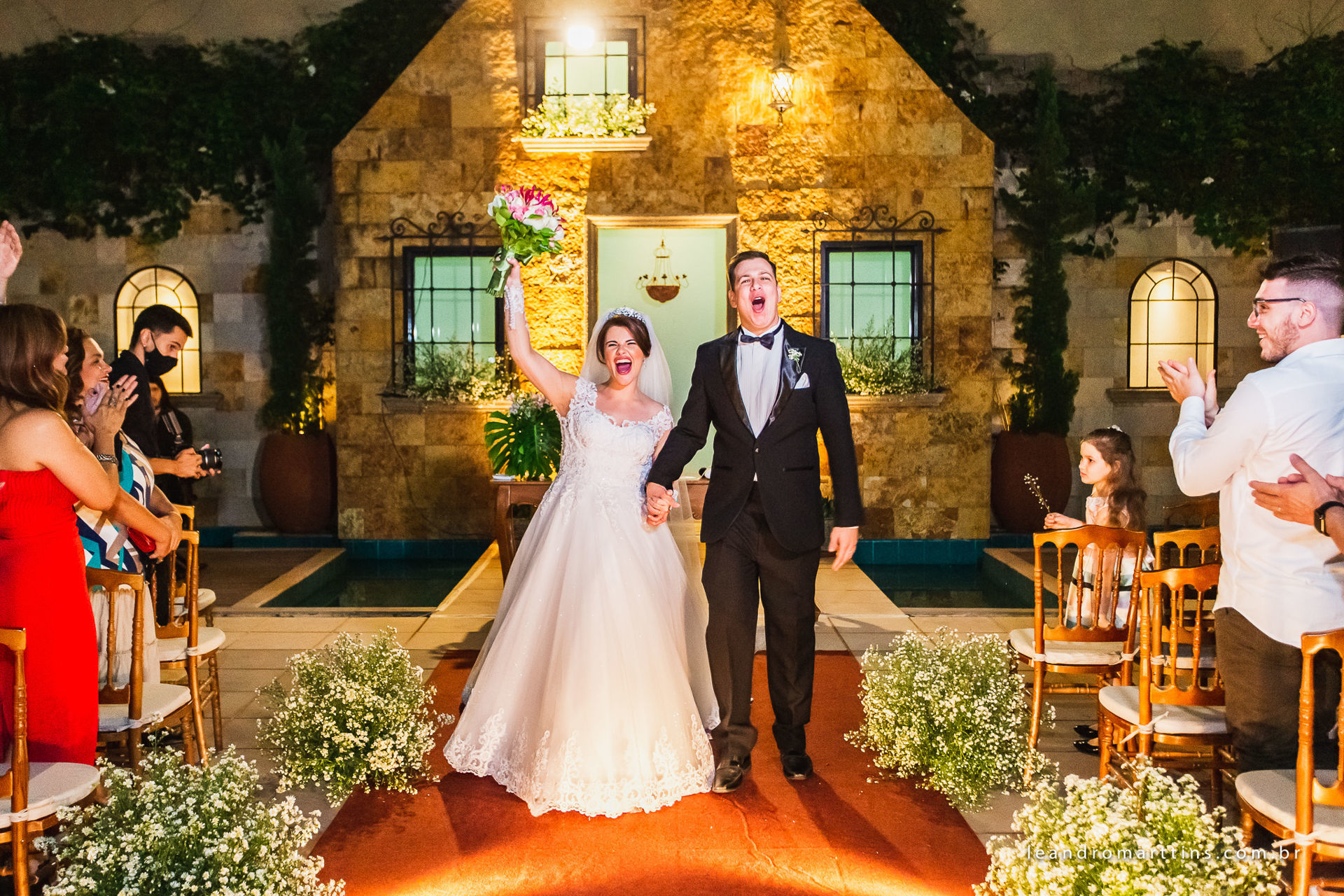 Casamento Nicolle e Lucas no espaço Almeida Pires Buffet 