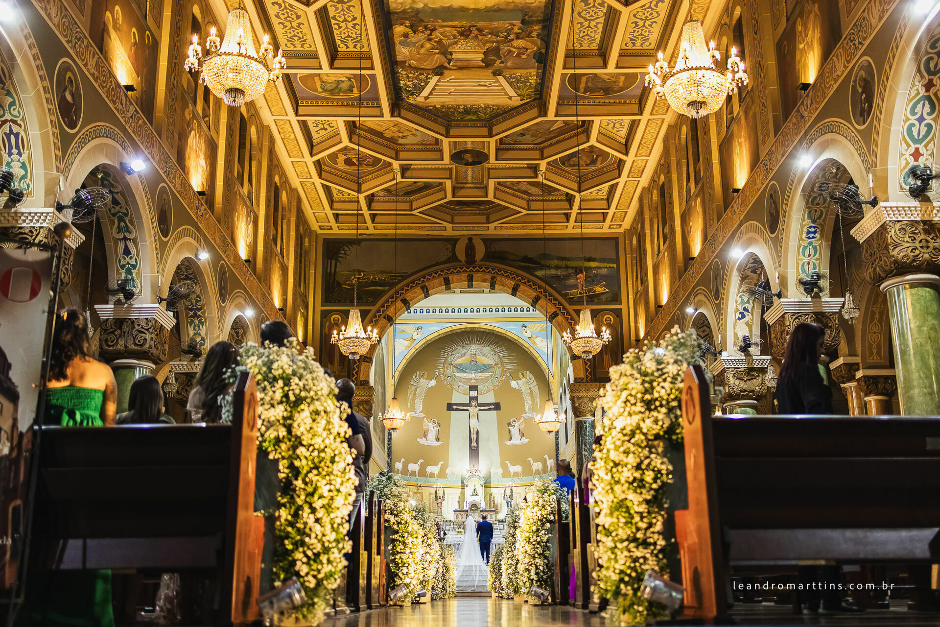 Casamento Célia e Rafael na igreja Basílica - Rio Preto