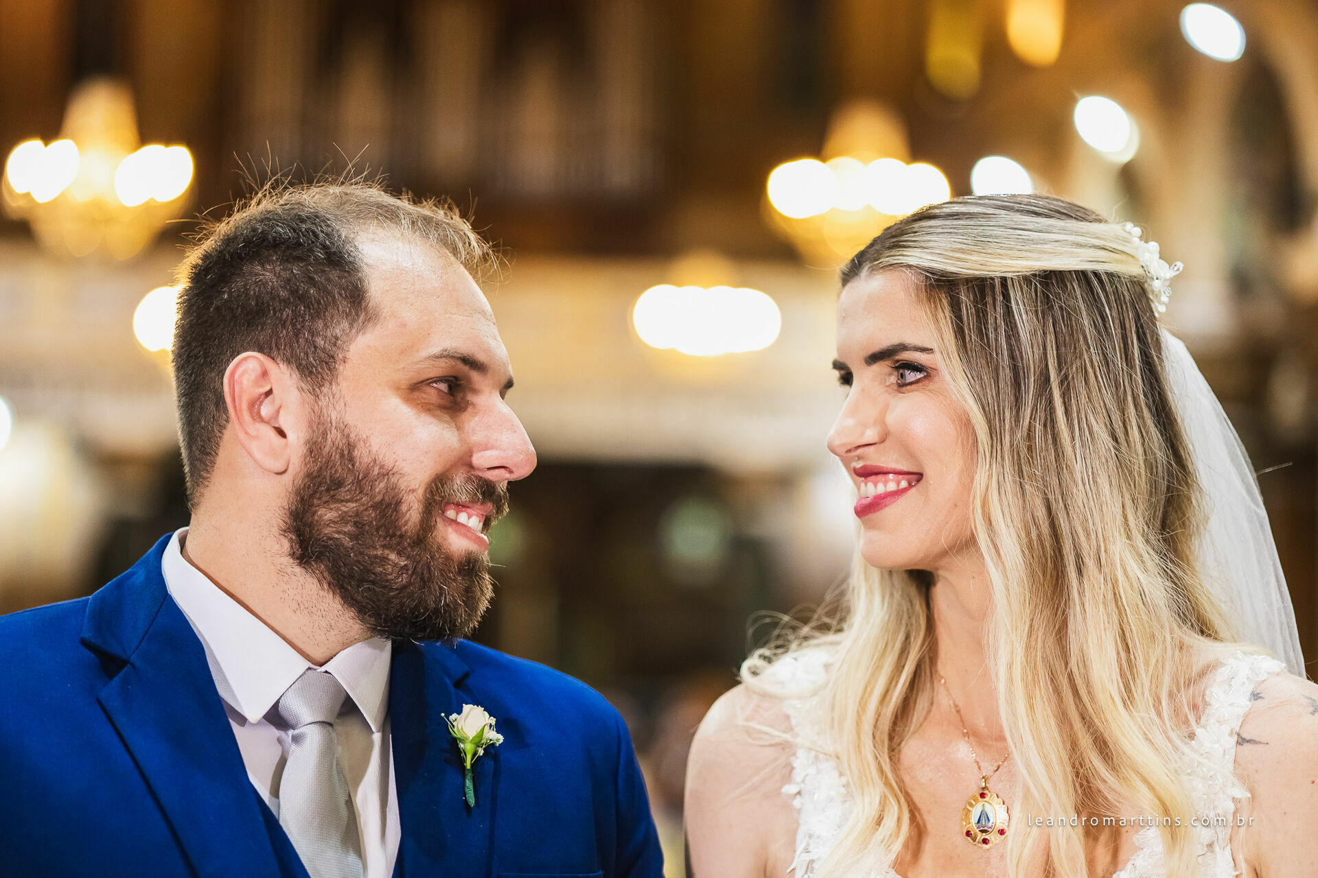 Casamento Célia e Rafael na igreja Basílica - Rio Preto