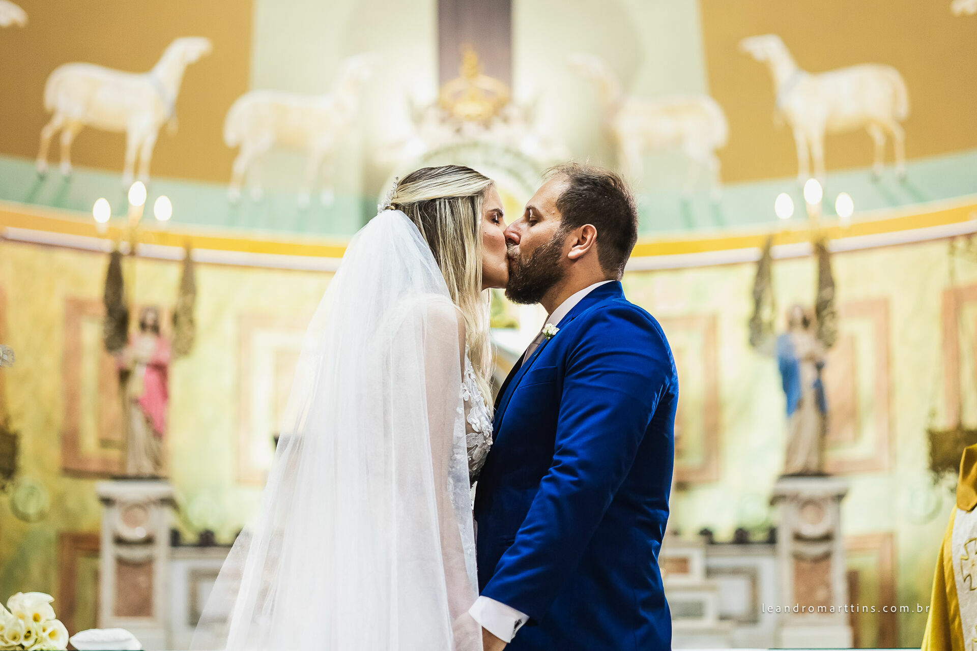 Casamento Célia e Rafael na igreja Basílica - Rio Preto