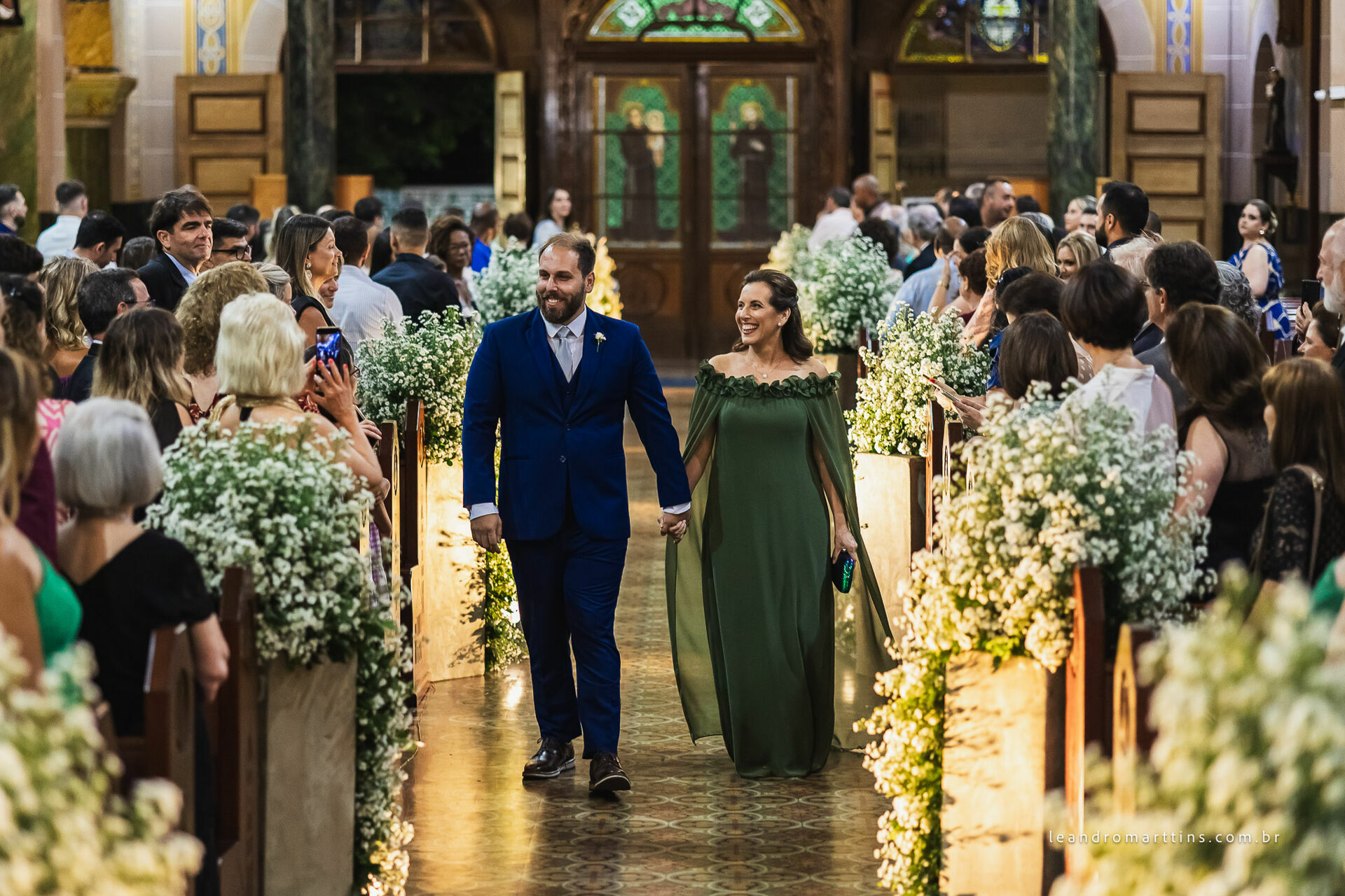 Casamento Célia e Rafael na igreja Basílica - Rio Preto