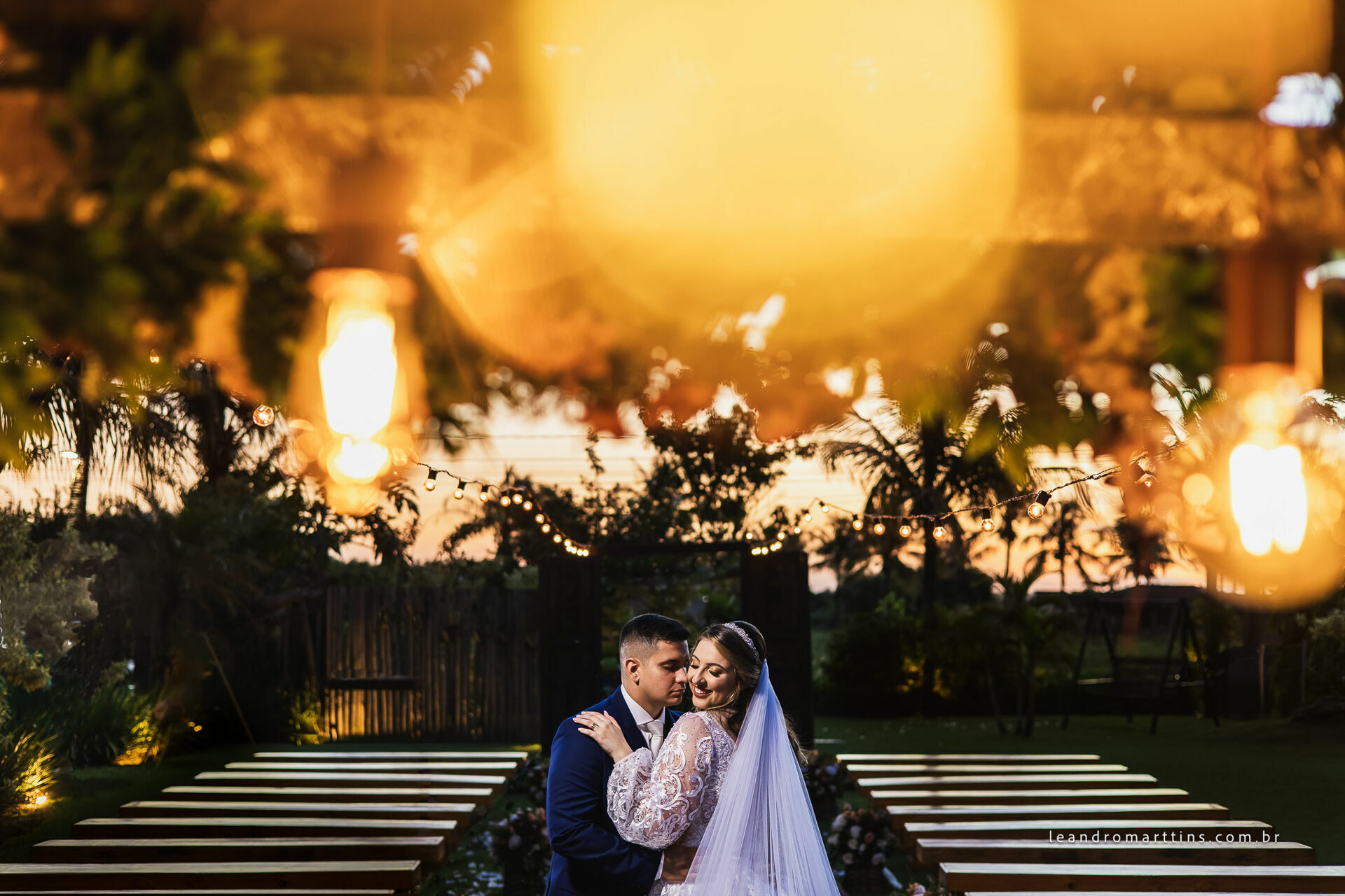 Casamento Ana Louise e Thiago no espaço Bella Faria Eventos