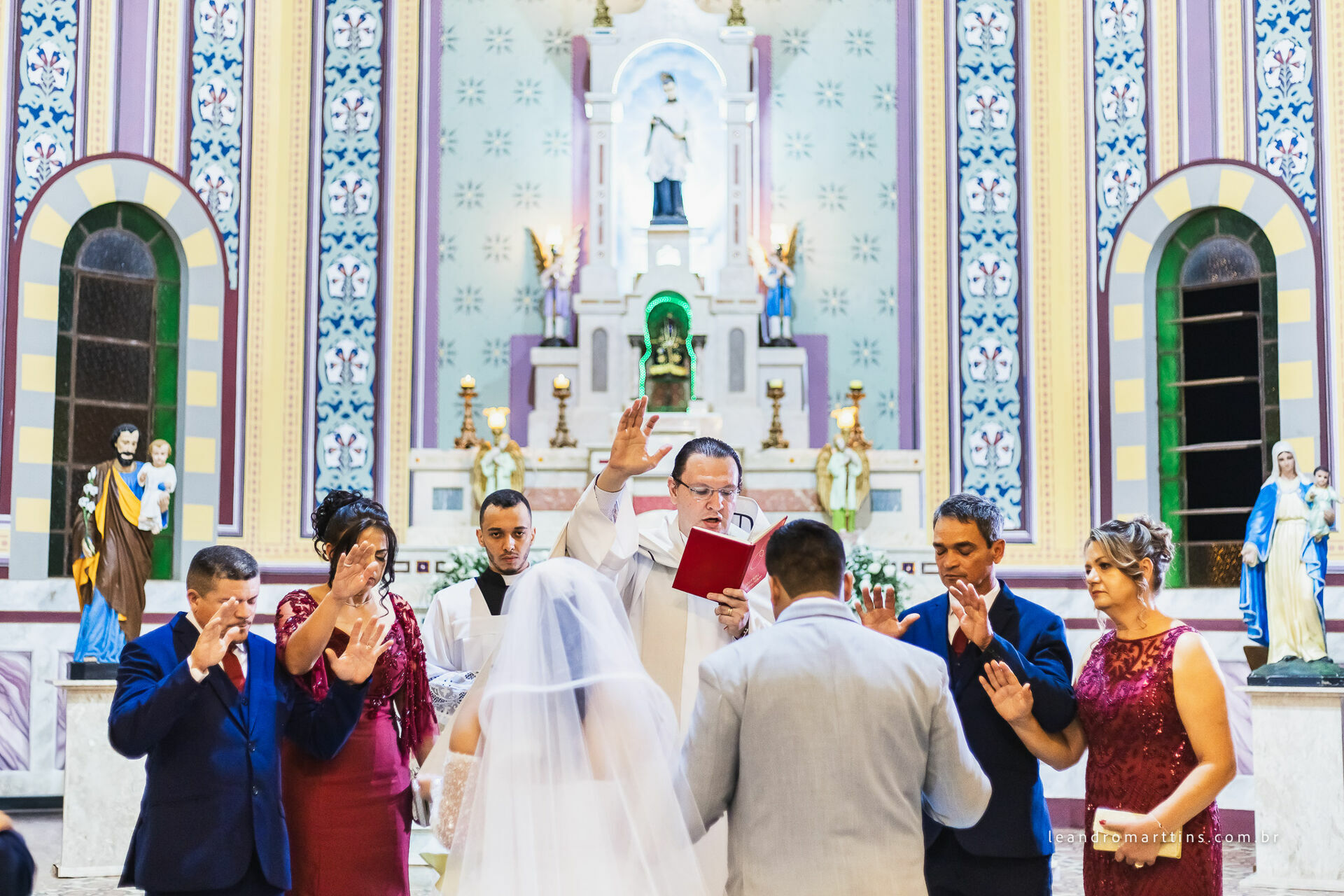 Casamento Bianca e Michael no espaço Viva 4