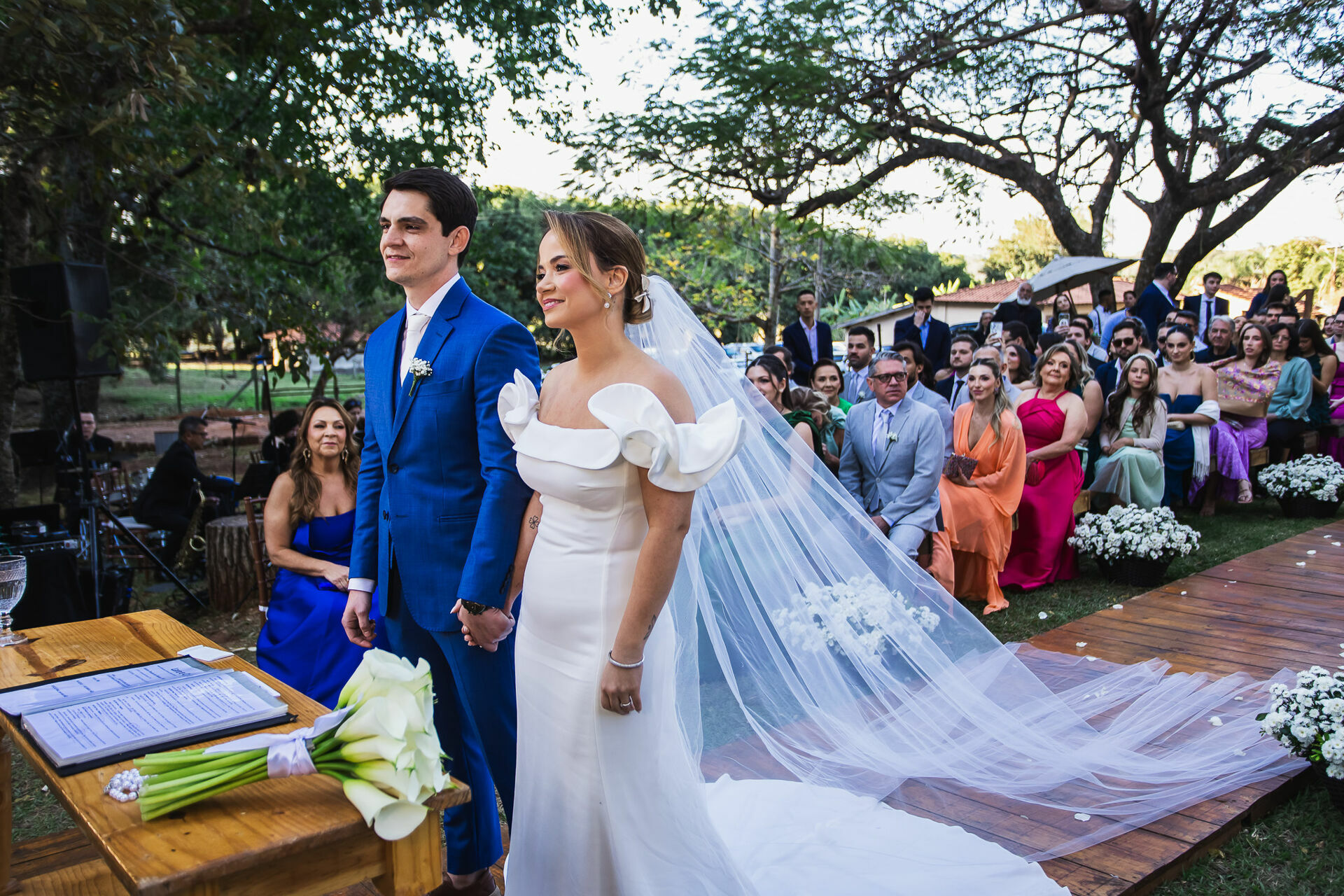 Casamento Lara e Caio no espaço Rancho Santa Fé