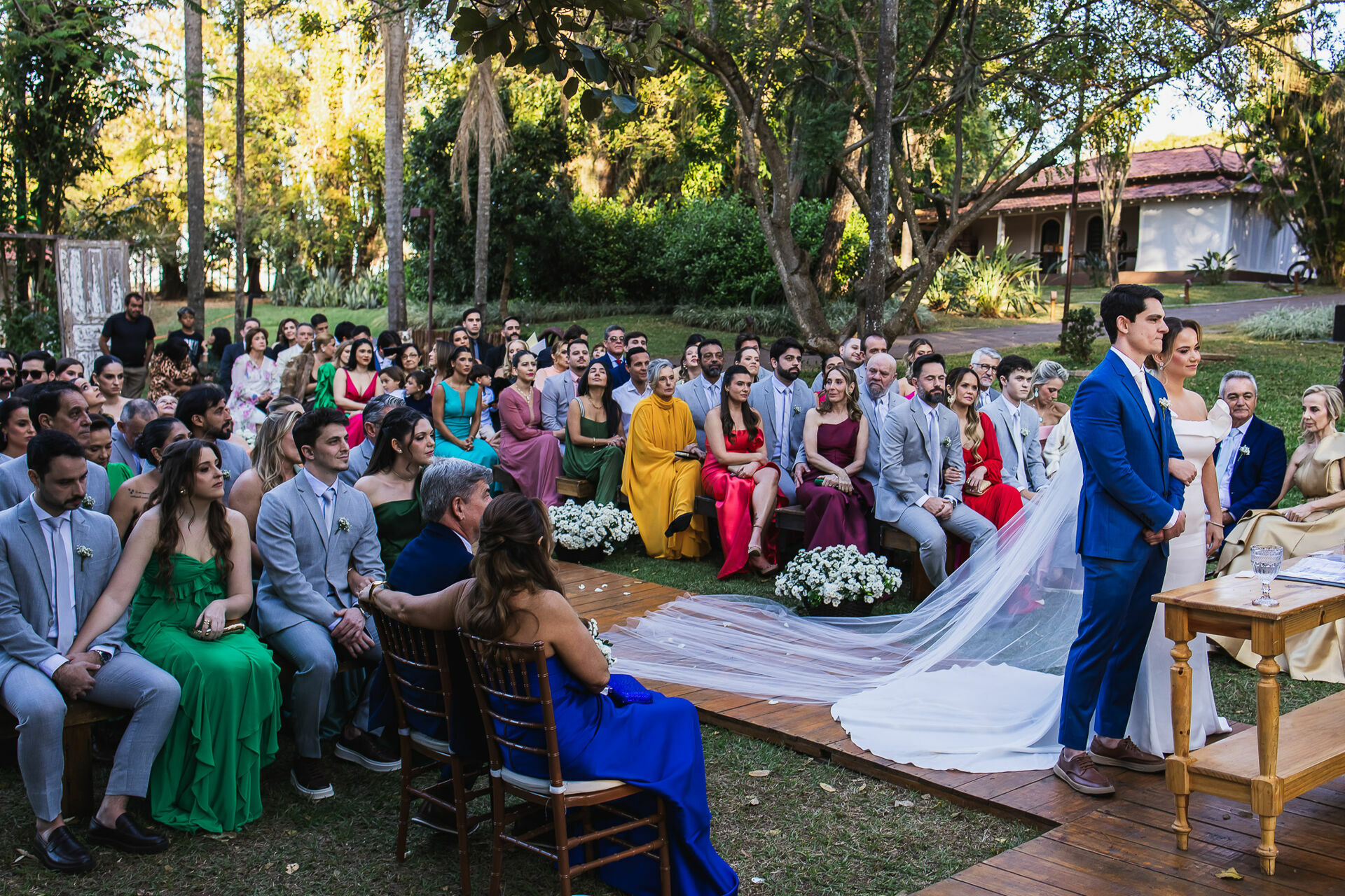 Casamento Lara e Caio no espaço Rancho Santa Fé