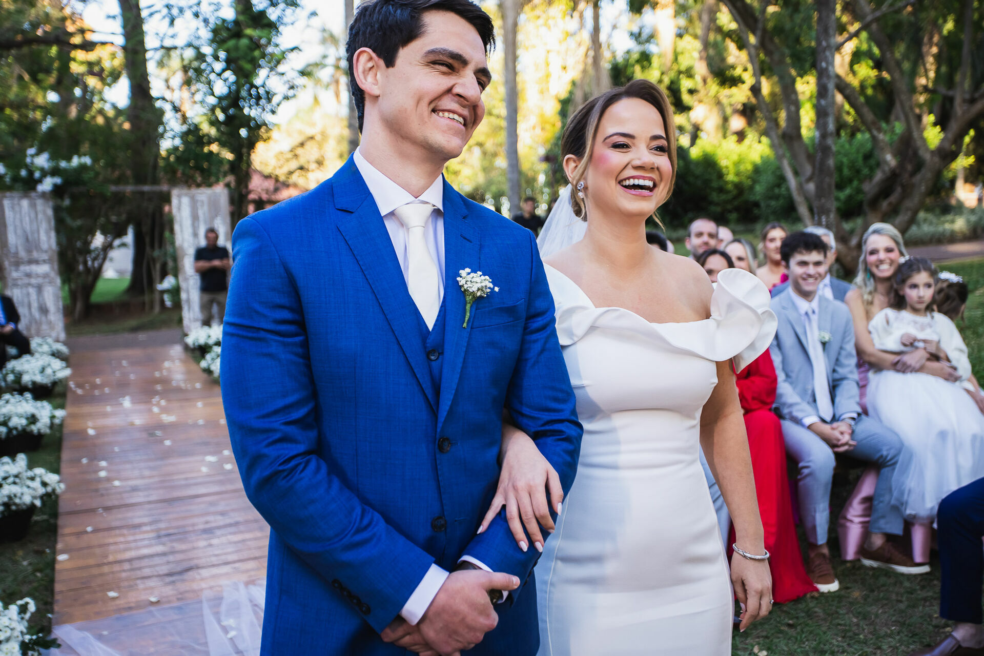 Casamento Lara e Caio no espaço Rancho Santa Fé